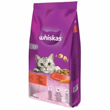 Hrana uscata pentru pisici Whiskas cu vita 14 kg
