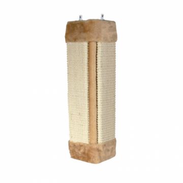 Placa de zgariat cu sisal pentru colt 23 x 49 cm
