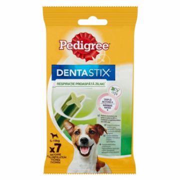Recompense pentru caini Pedigree Dentastix Fresh talie mica ( 5-10 kg ) 110 gr
