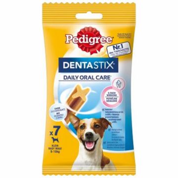 Recompense pentru caini Pedigree Dentastix talie mica (5-10 kg) 110 gr