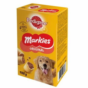 Recompense pentru caini Pedigree Markies Original 500 gr