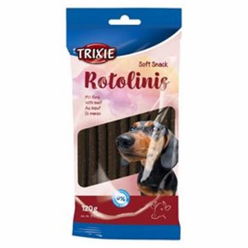 Recompense pentru caini Rotolinis cu vita 12 buc   120 gr