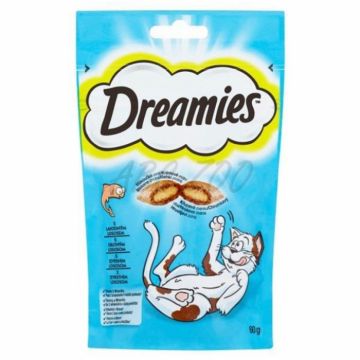 Recompense pentru pisici Dreamies cu somon 60 gr