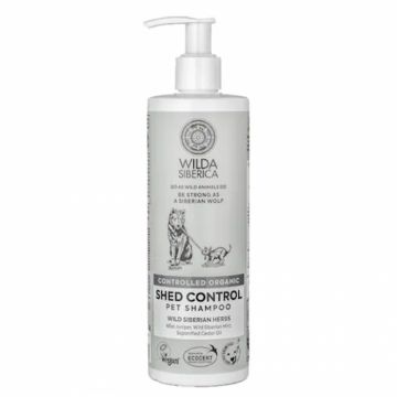 Sampon pentru caini  pisici Wilda Siberica Antinaparlire 400 ml