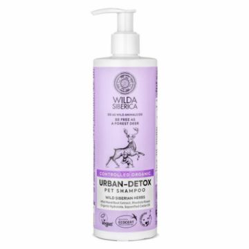 Sampon pentru caini  pisici Wilda Siberica Urban-Detox 400 ml