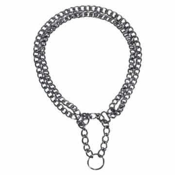 Zgarda din lant cu doua randuri 45 cm 2.5 mm
