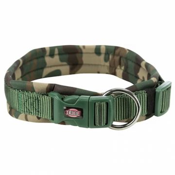 Zgarda Premium Camouflaj M-L 42-48 cm   20mm