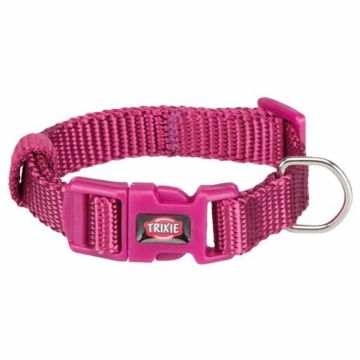 Zgarda Premium roz orhidee  XXS-XS 15-25 cm   10 mm