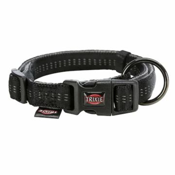 Zgarda softline elegance negru gri  XS-S 25-35 cm 15 mm