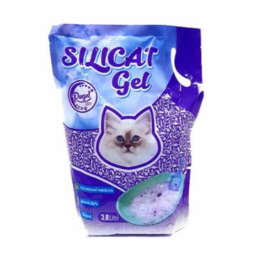 Asternut igienic pentru pisici Silicat Regal Lavanda 3,8 l   1,5 kg