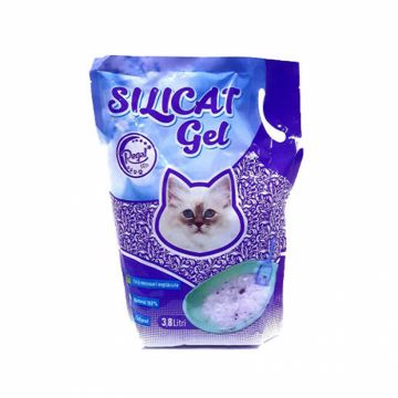 Asternut igienic pentru pisici Silicat Regal Simplu 3,8 l   1,5 kg