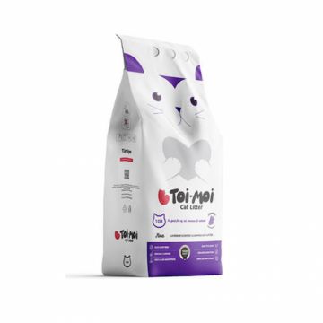 Asternut igienic pentru pisici Toi Moi Lavanda 10 kg