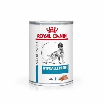 Conserva dietetica pentru caini Royal Canin Hypoallergenic Mousse 400 gr