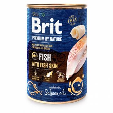 Conserva pentru caini Brit Premium cu peste 400 gr