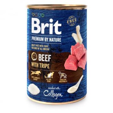 Conserva pentru caini Brit Premium cu vita 400 gr