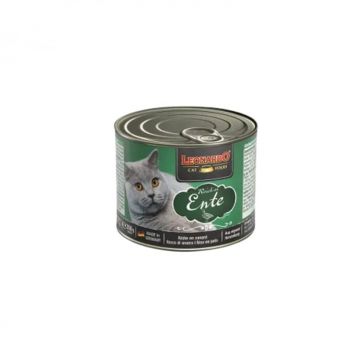 Conserva pentru pisici Leonardo cu rata 200 gr
