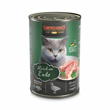 Conserva pentru pisici Leonardo cu rata 400 gr