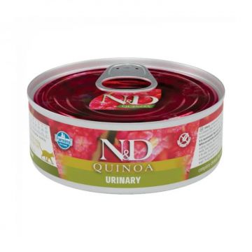 Conserva pentru pisici ND Quinoa Adult Urinary 80 gr