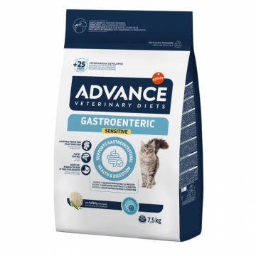 Hrana dietetica pentru pisici Advance Veterinary Diets Gastroenteric Sensitive 7,5 kg