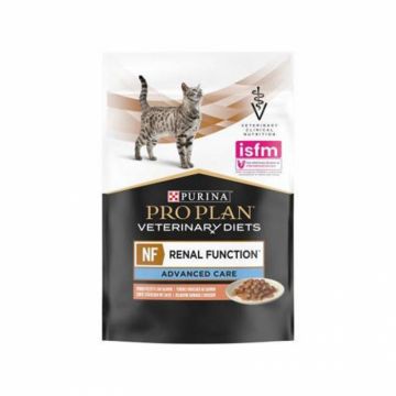 Hrana dietetica pentru pisici Purina Renal Function cu somon 85 gr