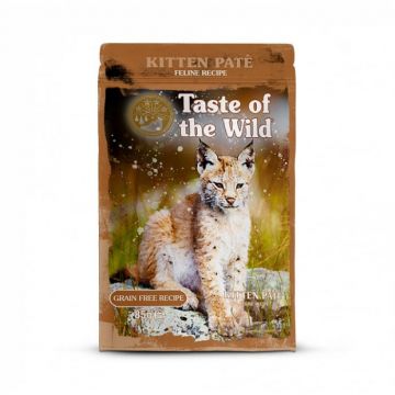 Hrana umeda pentru pisici Taste of the Wild Kitten Pate cu pui 85 gr