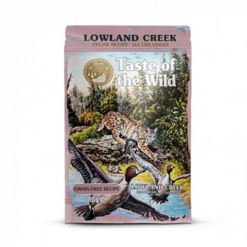 Hrana umeda pentru pisici Taste of the Wild Lowland Creek cu curcan 85 gr