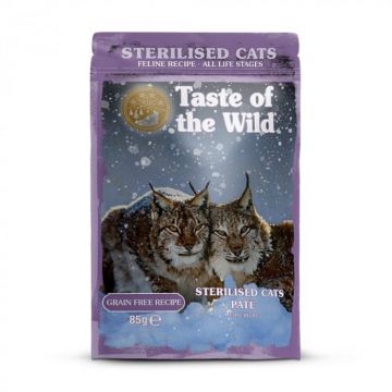 Hrana umeda pentru pisici Taste of the Wild Sterilised Pate cu pui 85 gr