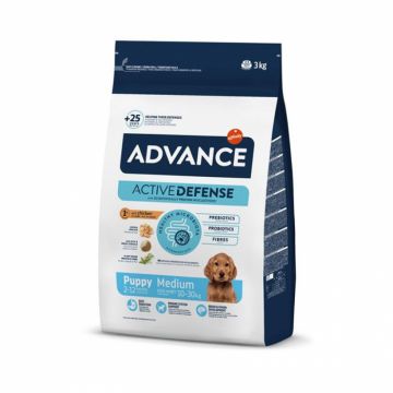 Hrana uscata pentru caini Advance Medium Puppy Protect 3 kg