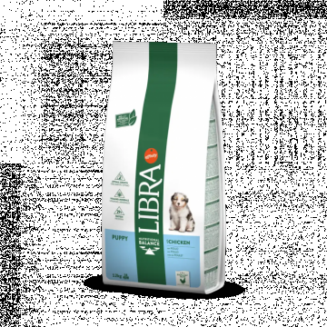 Hrana uscata pentru caini Libra Puppy cu pui 12 kg