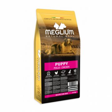 Hrana uscata pentru caini Meglium Puppy 14 kg