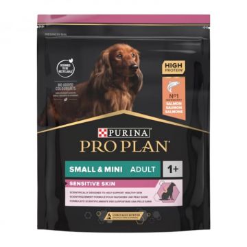 Hrana uscata pentru caini Pro Plan Small  Mini Sensitive Skin 700 gr