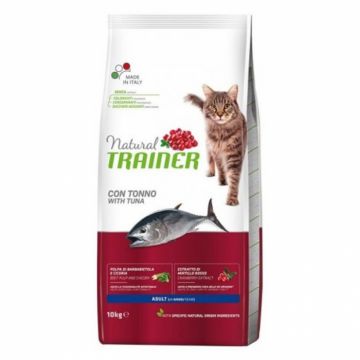Hrana uscata pentru pisici Natural Trainer cu ton 10 kg