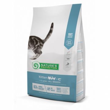Hrana uscata pentru pisici Nature s Protection Kitten 7 kg