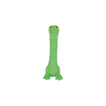 Jucarie pentru caini Crocodil din latex cu sunet 18 cm