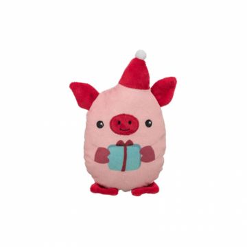 Jucarie Xmas Purcel din plush 19 cm