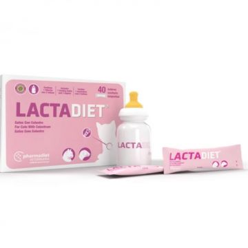 Lactadiet lapte praf pentru pisici 1 plic x 7,5 gr
