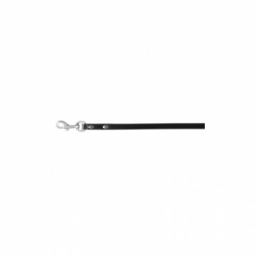 Lesa din piele pentru caini L2 12 1100 mm neagra