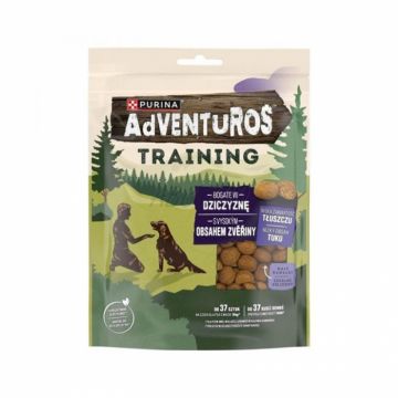 Recompense pentru caini Adventuros Training cu vanat 115 gr