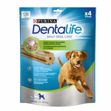 Recompense pentru caini Dentalife Large ( 25 - 40 kg ) x 4 sticks