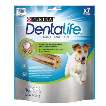 Recompense pentru caini Dentalife Small ( 7 - 12 kg ) x 7 sticks
