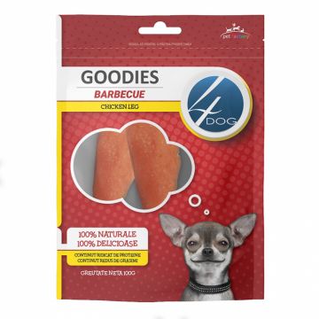 Recompense pentru caini Goodies Barbecue Chicken Leg 100 g