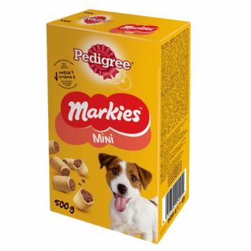 Recompense pentru caini Pedigree Markies Mini 500 gr