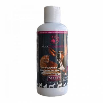 Solutie auriculara pentru caini  pisici Max Cosmetics 200 ml