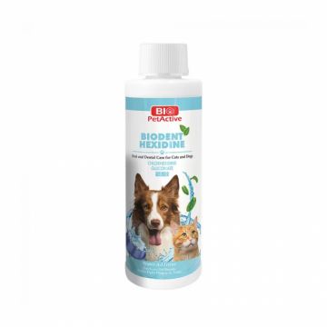 Solutie igiena dentara pentru caini  pisici Biodent Hexidine 50 ml