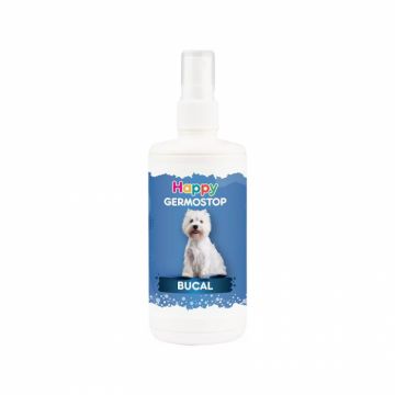 Solutie pentru igiena bucala a cainilor  pisicilor Germostop Bucal 200 ml