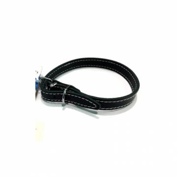 Zgarda din piele pentru caini  35 x 2 cm