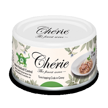 Cherie Adult Cat Ton si Crab in Sos, 80 g