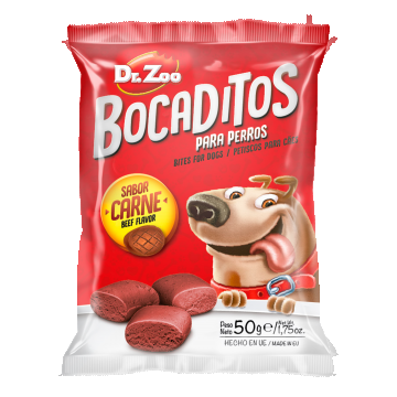 Dr Zoo Bocaditos, recompense caini, Vita, 50 g