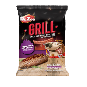 Dr Zoo GRILL, recompense caini, Fillets Strips, 50 g