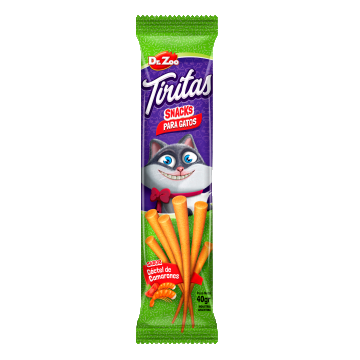 Dr Zoo Tiritas, recompense pisici, Cocktail Creveti, 40 g